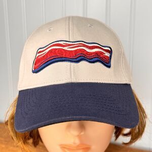 Lehigh Valley IronPigs OS Hat Cap Adjustable Gray Blue Minor League Baseball